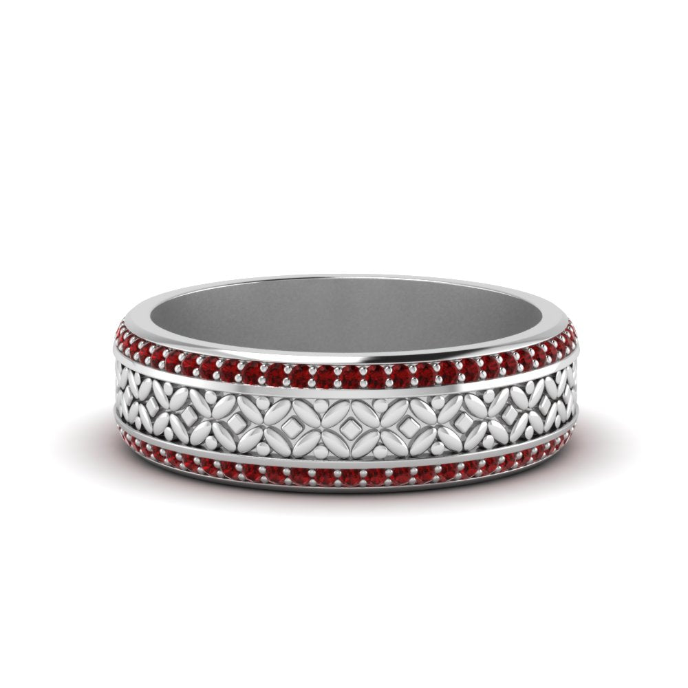 vintage-wide-ruby-eternity-band-for-her-in-white-gold-FDEWB8645GRUDR-NL-WG