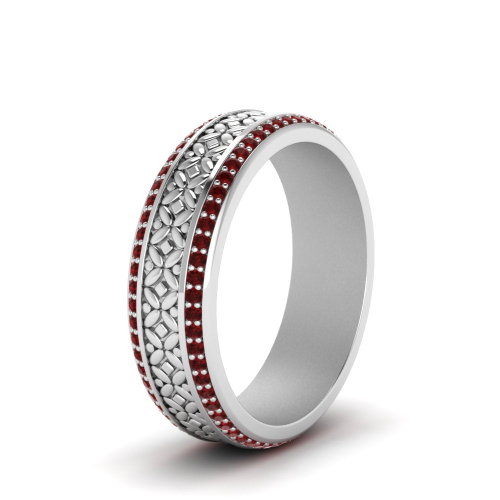 vintage-wide-ruby-eternity-band-for-her-in-white-gold-FDEWB8645GRUDR-NL-WG