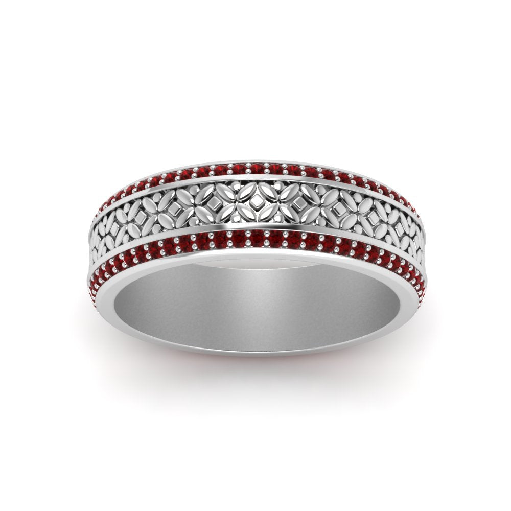 vintage-wide-ruby-eternity-band-for-her-in-white-gold-FDEWB8645GRUDR-NL-WG