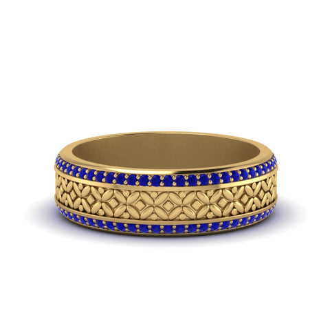 vintage-wide-sapphire-eternity-band-for-her-in-yellow-gold-FDEWB8645GSABL-NL-YG