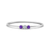 Load image into Gallery viewer, violet-topaz-3-stone-bezel-delicate-ring-in-white-gold-FD9412RORGVITO-NL-WG.jpg