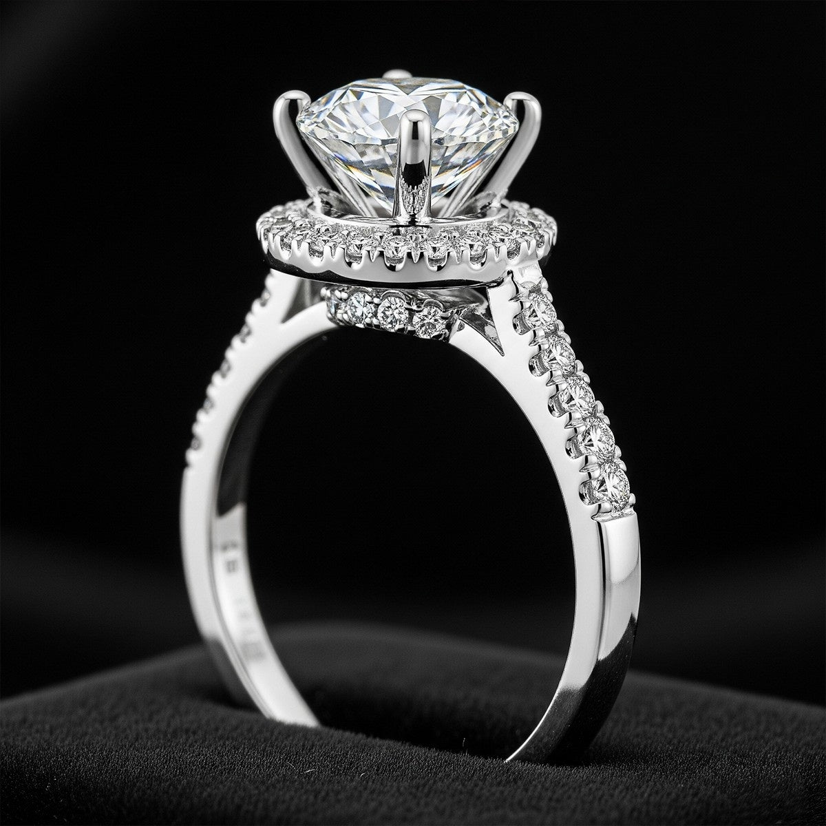 Visibility of Halo Rings