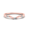 Load image into Gallery viewer, wave-design-marquise-diamond-women-wedding-band-in-rose-gold-FD8300B-NL-RG