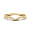 Load image into Gallery viewer, wave-design-marquise-diamond-women-wedding-band-in-yellow-gold-FD8300B-NL-YG
