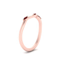 Thumbnail 33 - wave-design-marquise-diamond-women-wedding-band-with-ruby-in-rose-gold-FD8300BGRUDR-NL-RG