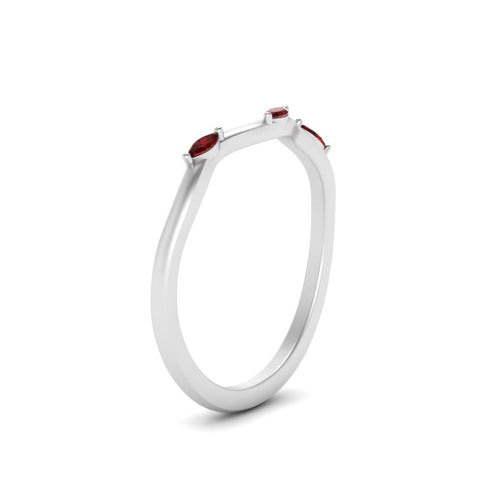 wave-design-marquise-diamond-women-wedding-band-with-ruby-in-white-gold-FD8300BGRUDR-NL-WG