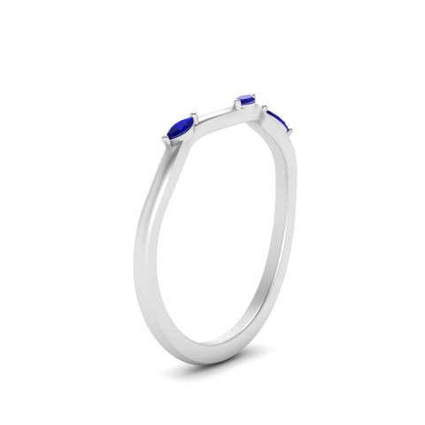wave-design-marquise-diamond-women-wedding-band-with-sapphire-in-white-gold-FD8300BGSABL-NL-WG