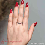 Load image into Gallery viewer, wave-diamond-eternity-ring-with-sapphire-in-fd10263b-fancy-1-wg
