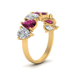 Load image into Gallery viewer, Wedding Band Teardrop Diamond 3.50 Carat
