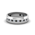 Thumbnail 29 - Mens Channel Set Wedding Ring