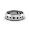 Thumbnail 96 - Mens Channel Set Wedding Ring