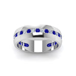Load image into Gallery viewer, Mens Channel Set Wedding Ring
