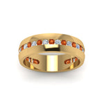 Load image into Gallery viewer, Mens Channel Set Wedding Ring
