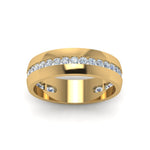 Load image into Gallery viewer, Mens Channel Set Wedding Ring
