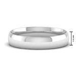 Load image into Gallery viewer, 5 mm Wedding Band Classic Comfort Fit
