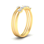 Load image into Gallery viewer, wedding-ring-diamond-stack-in-yellow-gold-FD10138B-NL-YG.jpg
