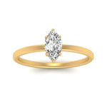 Load image into Gallery viewer, Marquise Cut Thin Setting Hidden Halo Diamond Ring
