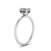 Load image into Gallery viewer, Radiant Cut Lab Grown Hidden Halo Engagement Ring
