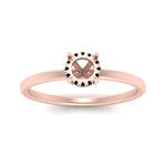 Load image into Gallery viewer, Semi Mount Thin Setting Hidden Halo Ring
