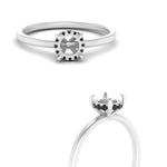 Load image into Gallery viewer, Semi Mount Thin Setting Hidden Halo Ring
