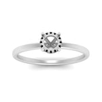 Load image into Gallery viewer, Semi Mount Thin Setting Hidden Halo Ring
