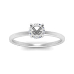 Load image into Gallery viewer, Semi Mount Thin Setting Hidden Halo Ring
