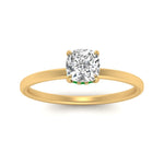 Load image into Gallery viewer, Thin Setting Hidden Halo Ring
