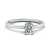 Load image into Gallery viewer, Radiant Cut Lab Grown Hidden Halo Engagement Ring