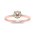 Load image into Gallery viewer, Semi Mount Thin Setting Hidden Halo Ring
