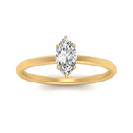 Load image into Gallery viewer, Marquise Cut Thin Setting Hidden Halo Diamond Ring
