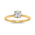 Load image into Gallery viewer, Thin Setting Hidden Halo Ring
