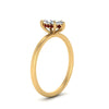 Load image into Gallery viewer, Marquise Cut Thin Setting Hidden Halo Diamond Ring