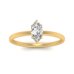 Load image into Gallery viewer, Marquise Cut Thin Setting Hidden Halo Diamond Ring
