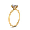 Load image into Gallery viewer, Radiant Cut Lab Grown Hidden Halo Engagement Ring