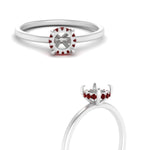 Load image into Gallery viewer, Semi Mount Thin Setting Hidden Halo Ring
