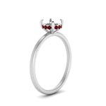 Load image into Gallery viewer, Semi Mount Thin Setting Hidden Halo Ring
