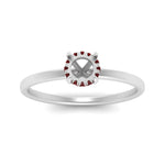 Load image into Gallery viewer, Semi Mount Thin Setting Hidden Halo Ring
