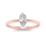Load image into Gallery viewer, Marquise Cut Thin Setting Hidden Halo Diamond Ring
