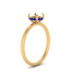 Load image into Gallery viewer, Semi Mount Thin Setting Hidden Halo Ring
