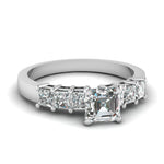 Load image into Gallery viewer, white-gold-asscher-white-diamond-engagement-wedding-ring-in-prong-set-FDENS1027ASR-Nl-WG_486ef73d-92f0-48e9-8f5f-3c991dc96eb5
