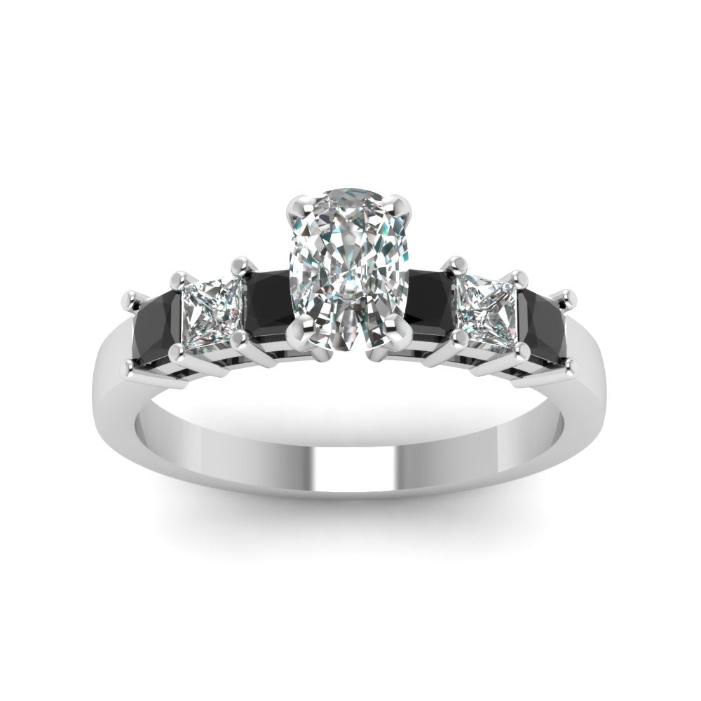 white-gold-cushion-white-diamond-engagement-wedding-ring-with-black-diamond-in-prong-set-FDENS1027CURGBLACKANGLE5-NL-WG_efaddde6-ae68-445a-b36a-08aa99ed1417