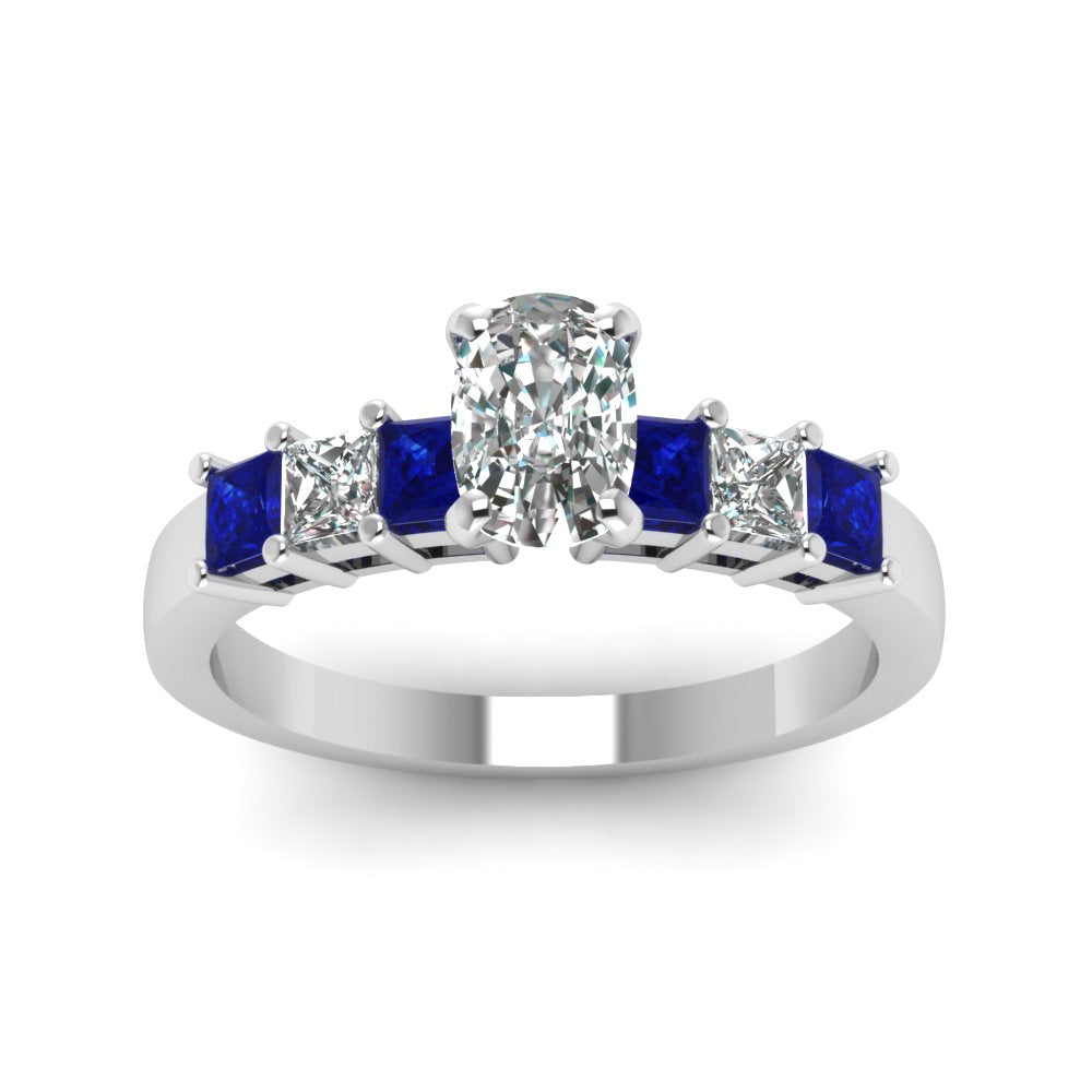white-gold-cushion-white-diamond-engagement-wedding-ring-with-blue-sapphire-in-prong-set-FDENS1027CURGSABLANGLE5-NL-WG