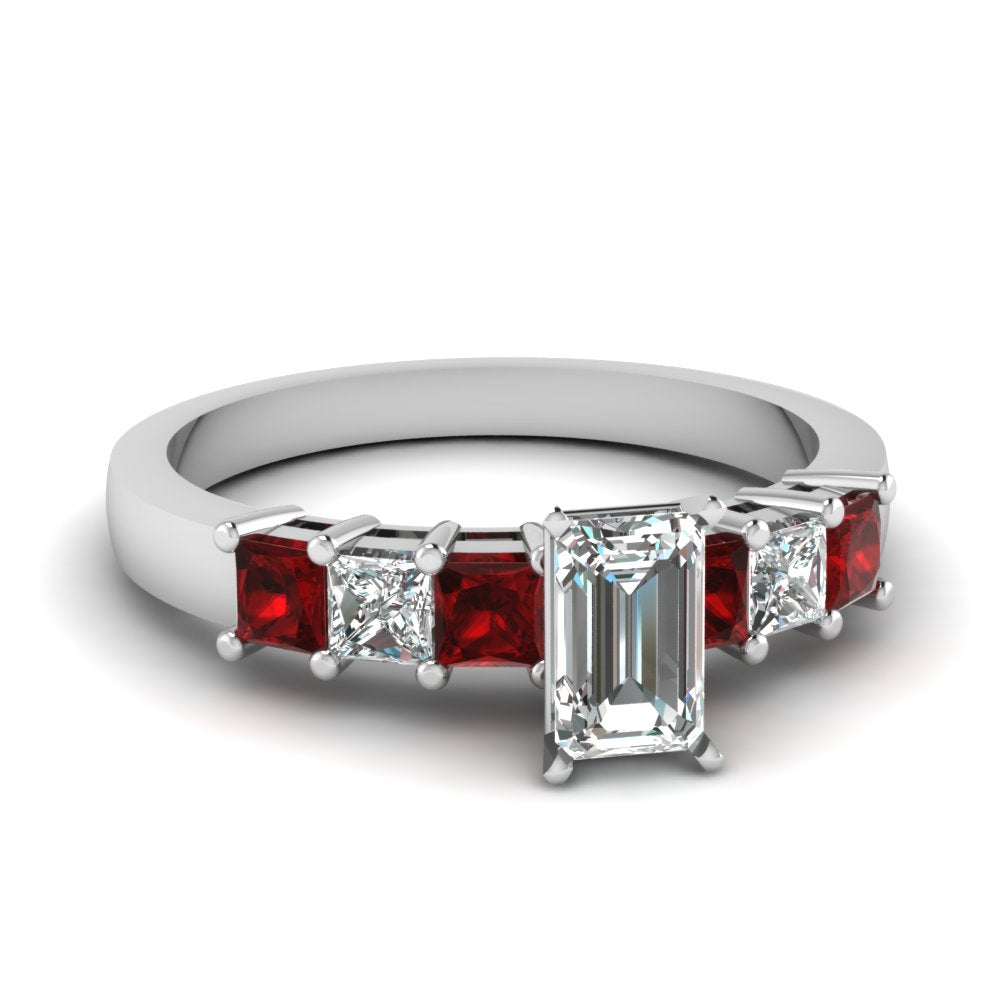 white-gold-emerald-white-diamond-engagement-wedding-ring-with-red-ruby-in-prong-set-FDENS1027EMRGRUDR-NL-WG