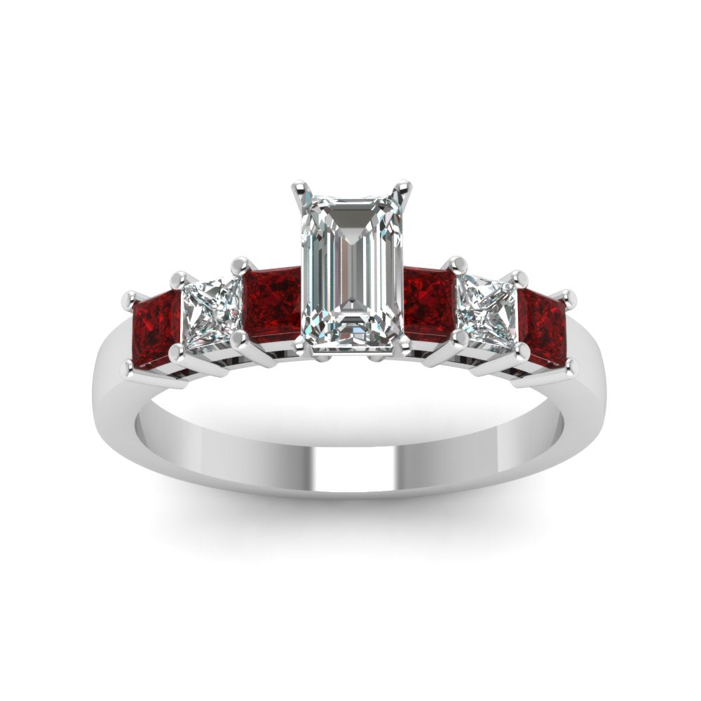 white-gold-emerald-white-diamond-engagement-wedding-ring-with-red-ruby-in-prong-set-FDENS1027EMRGRUDRANGLE5-NL-WG