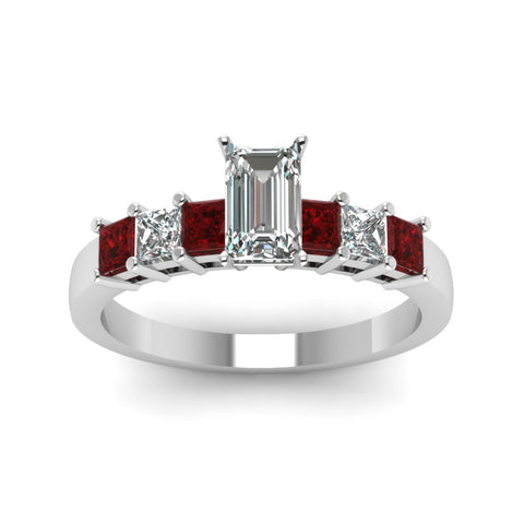 white-gold-emerald-white-diamond-engagement-wedding-ring-with-red-ruby-in-prong-set-FDENS1027EMRGRUDRANGLE5-NL-WG