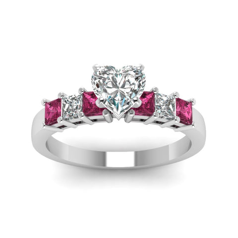 white-gold-heart-white-diamond-engagement-wedding-ring-with-dark-pink-sapphire-in-prong-set-FDENS1027HTRGSADRPIANGLE5-NL-WG