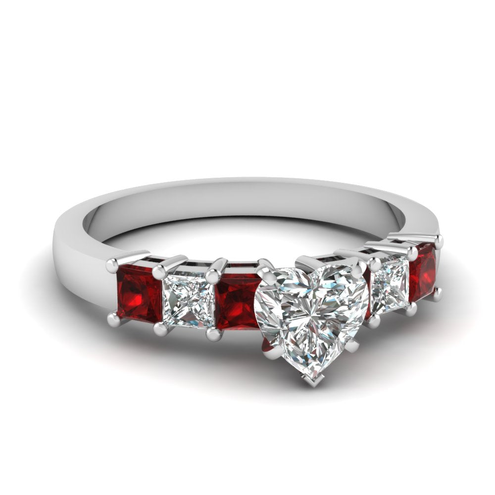 white-gold-heart-white-diamond-engagement-wedding-ring-with-red-ruby-in-prong-set-FDENS1027HTRGRUDR-NL-WG