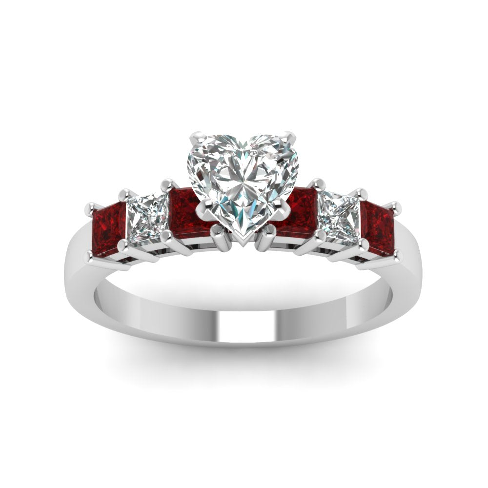 white-gold-heart-white-diamond-engagement-wedding-ring-with-red-ruby-in-prong-set-FDENS1027HTRGRUDRANGLE5-NL-WG