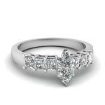 Load image into Gallery viewer, white-gold-marquise-white-diamond-engagement-wedding-ring-in-prong-set-FDENS1027MQR-Nl-WG
