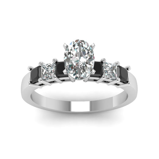 white-gold-oval-white-diamond-engagement-wedding-ring-with-black-diamond-in-prong-set-FDENS1027OVRGBLACKANGLE5-NL-WG